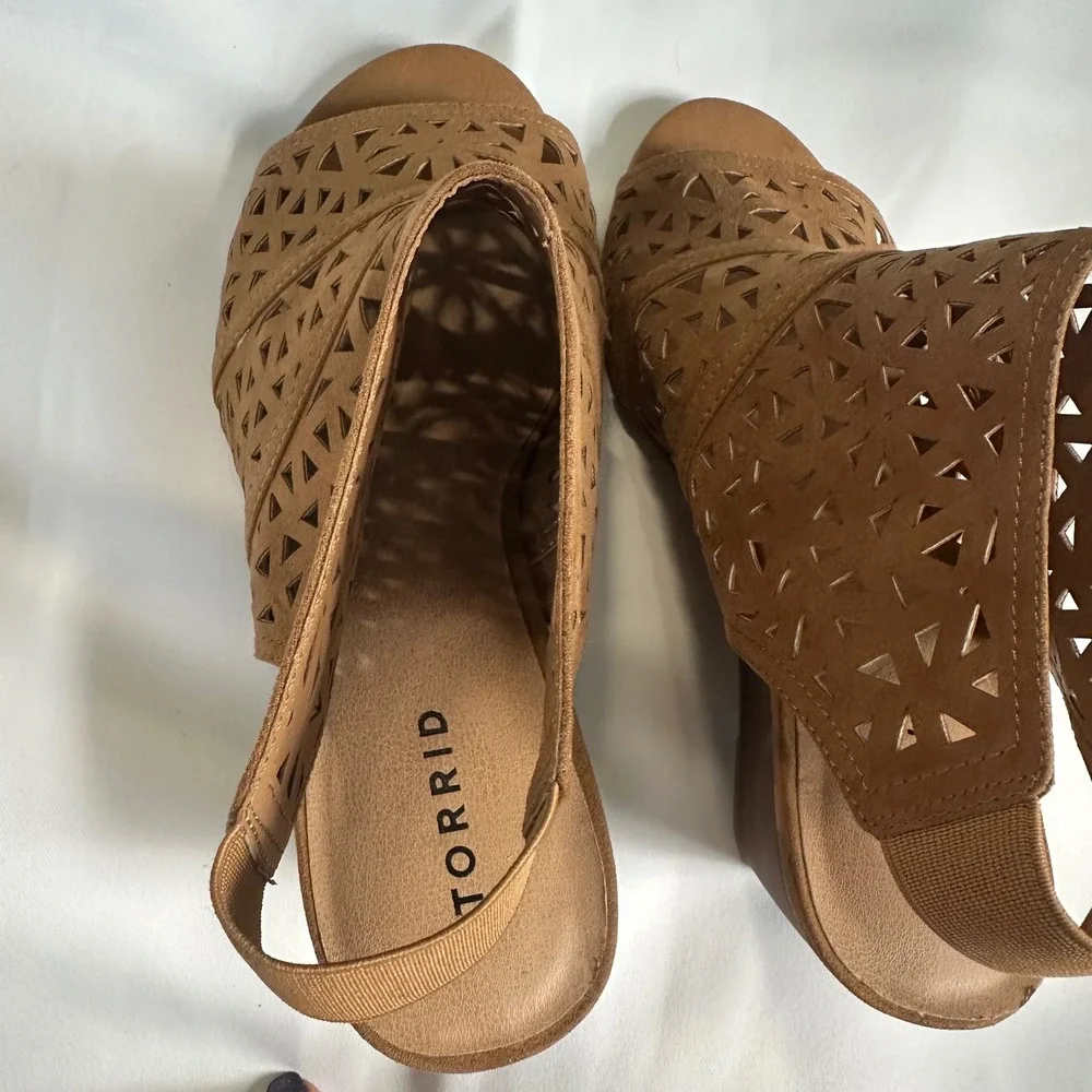 torrid wedge sandals